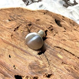 Set of 8 Belwith PA0213-PA Silver Cabinet Knob Hardware by Hickory